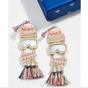 BaubleBar Mogul Drop Earrings Gold NEW